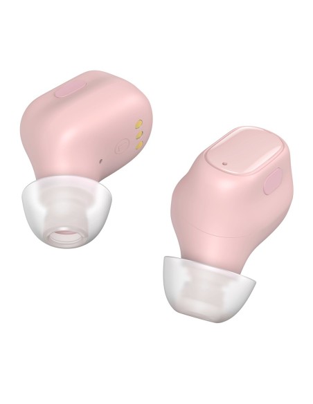 Encok WM01 TWS Bluetooth 5.3 į ausis įdedamos belaidės ausinės rožinės spalvos Encok WM01 TWS Bluetooth 5.3 į ausis įdedamos belaidės ausinės rožinės spalvos
