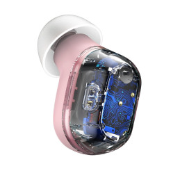 Encok WM01 TWS Bluetooth 5.3 į ausis įdedamos belaidės ausinės rožinės spalvos
