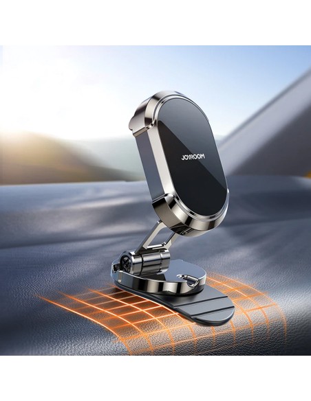 Magnetinis automobilio telefono laikiklis kabinos prietaisų skydeliui tamsiai pilkas Magnetinis automobilio telefono laikiklis kabinos prietaisų skydeliui tamsiai pilkas