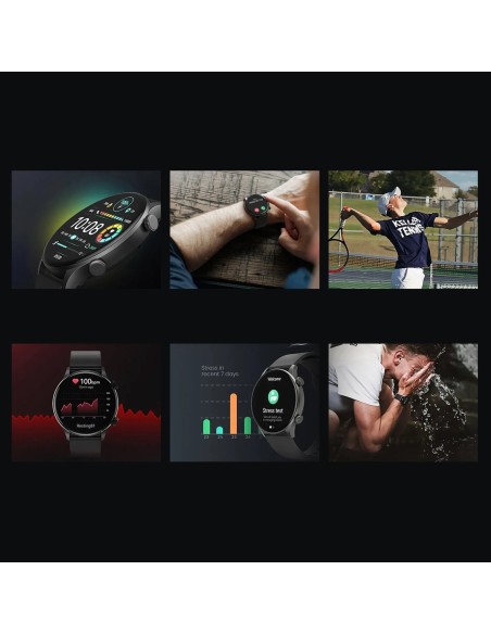 Xiaomi Haylou RT3 Plus išmanusis laikrodis juodas Xiaomi Haylou RT3 Plus išmanusis laikrodis juodas