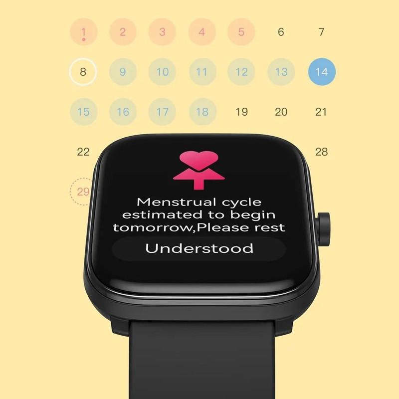 Xiaomi Haylou GST Lite išmanusis laikrodis juodas