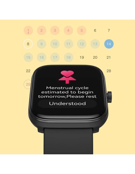 Xiaomi Haylou GST Lite išmanusis laikrodis juodas Xiaomi Haylou GST Lite išmanusis laikrodis juodas