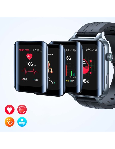 Išmanusis laikrodis JR-FT6 IP68 sportinis laikrodis su atsiliepimo į skambučius funkcija Išmanusis laikrodis JR-FT6 IP68 sportinis laikrodis su atsiliepimo į skambučius funkcija