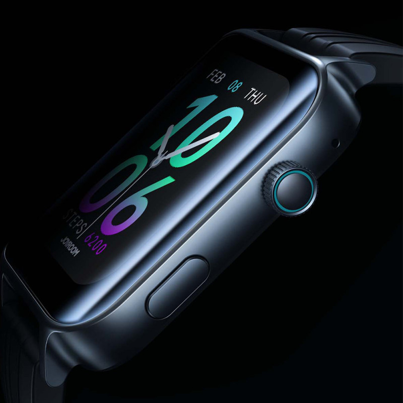 Išmanusis laikrodis JR-FT6 IP68 sportinis laikrodis su atsiliepimo į skambučius funkcija