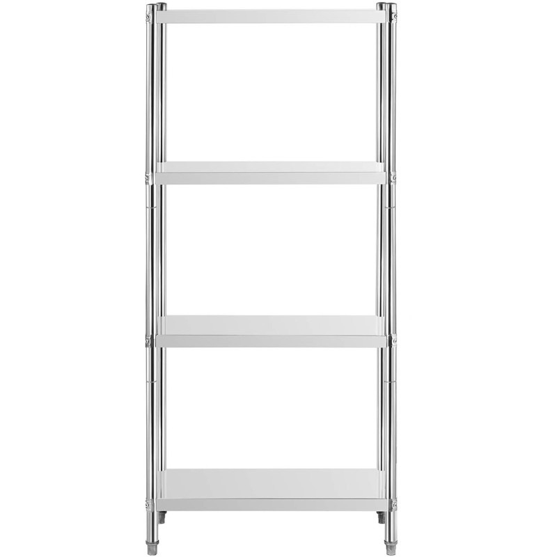 Metalinė gastronomijos laikymo lentyna iki 200 kg 80 x 40 x 180 cm