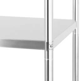 Metalinė gastronomijos laikymo lentyna iki 200 kg 60 x 60 x 180 cm
