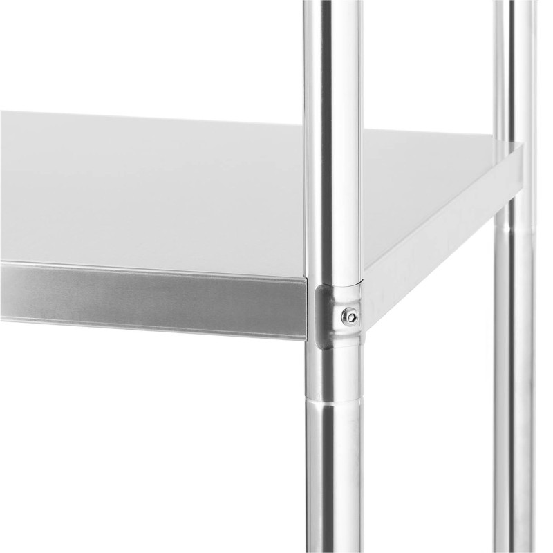 Metalinė gastronomijos laikymo lentyna iki 200 kg 60 x 40 x 180 cm