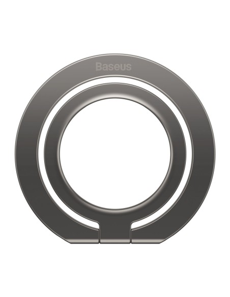 Magnetinis žiedo laikiklis Halo stovas telefonui pilkas Magnetinis žiedo laikiklis Halo stovas telefonui pilkas