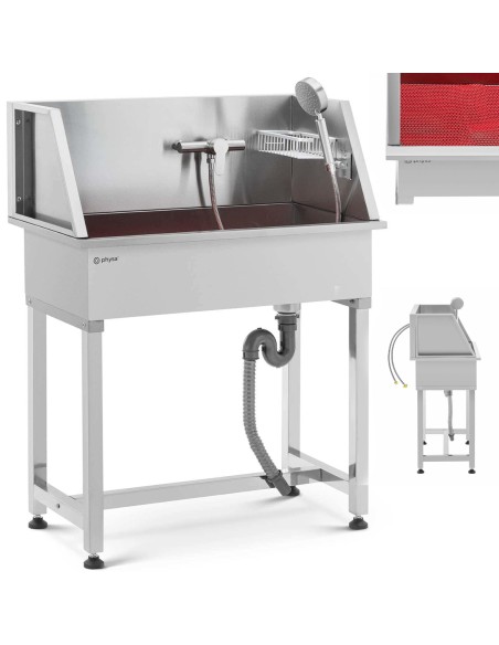 Vonia šunims ir gyvūnams prausti 85 x 48 x 118 cm Vonia šunims ir gyvūnams prausti 85 x 48 x 118 cm