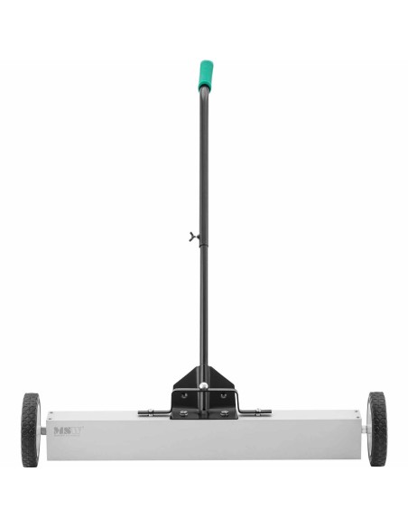 Magnetinė šluota nagų drožlių rinkimui ant ratukų, plotis 75 cm Magnetinė šluota nagų drožlių rinkimui ant ratukų, plotis 75 cm