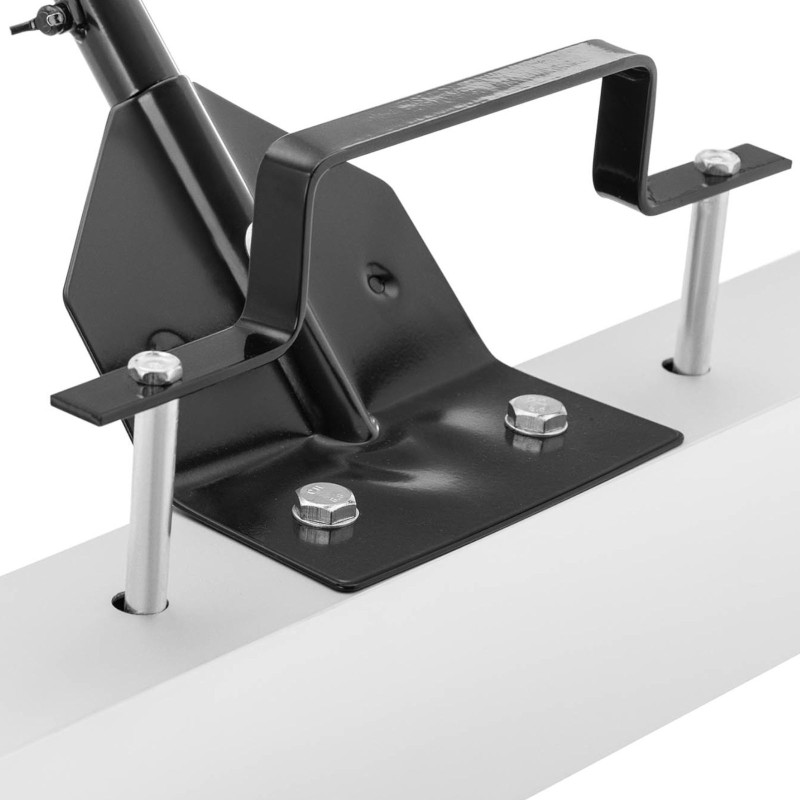 Magnetinė šluota nagų drožlių rinkimui ant ratukų, plotis 90 cm