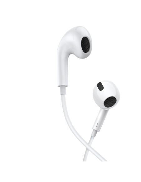 Laidinės ausinės Encok H17 minijack 3,5mm balta Laidinės ausinės Encok H17 minijack 3,5mm balta