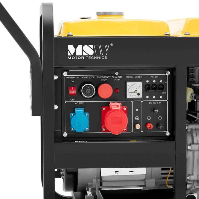 Galios generatorius dyzelinis generatorius 12,5 l 230/400 V 7500 W AVR Euro 5