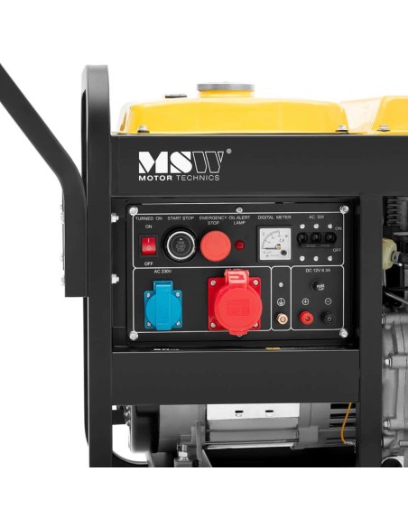 Galios generatorius dyzelinis generatorius 12,5 l 230/400 V 7500 W AVR Euro 5 Galios generatorius dyzelinis generatorius 12,5 l 230/400 V 7500 W AVR Euro 5