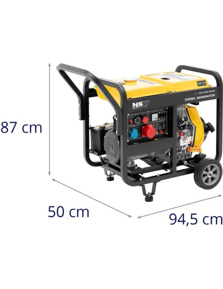 Galios generatorius dyzelinis generatorius 12,5 l 230/400 V 7500 W AVR Euro 5 Galios generatorius dyzelinis generatorius 12,5 l 230/400 V 7500 W AVR Euro 5