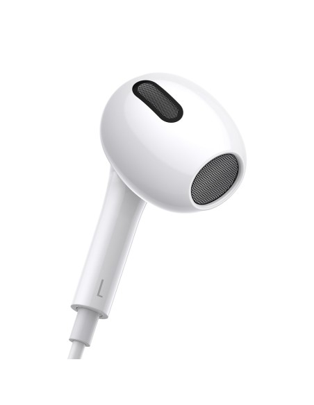 Laidinės ausinės Encok H17 minijack 3,5mm balta Laidinės ausinės Encok H17 minijack 3,5mm balta