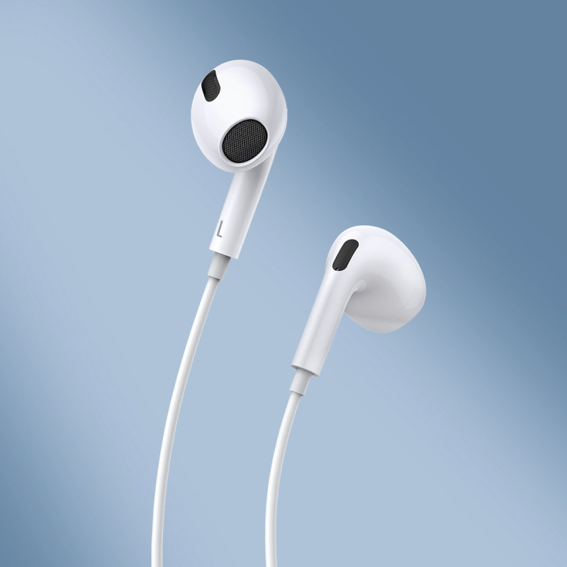 Laidinės ausinės Encok H17 minijack 3,5mm balta