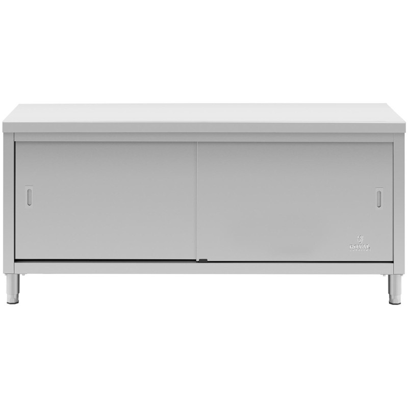 Centrinis stalviršis su stumdomų durų spintele 180 x 60 x 85 cm