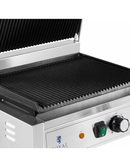 Elektrinės griovelinės kontaktinės grotelės 33 x 22 cm 2200 W Elektrinės griovelinės kontaktinės grotelės 33 x 22 cm 2200 W