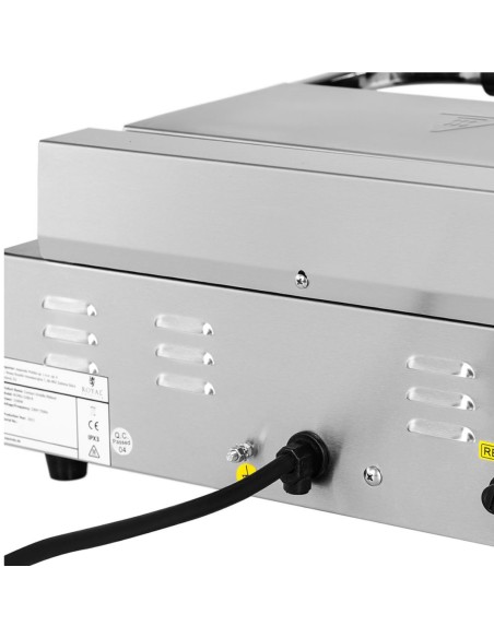 Elektrinės kontaktinės grotelės lygios ir išraižytos plokštės 33 x 22 cm 2200 W Elektrinės kontaktinės grotelės lygios ir išraižytos plokštės 33 x 22 cm 2200 W