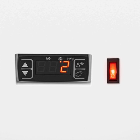 4 lygių įstiklinta šaldytuvo vitrina 78 l - balta 4 lygių įstiklinta šaldytuvo vitrina 78 l - balta