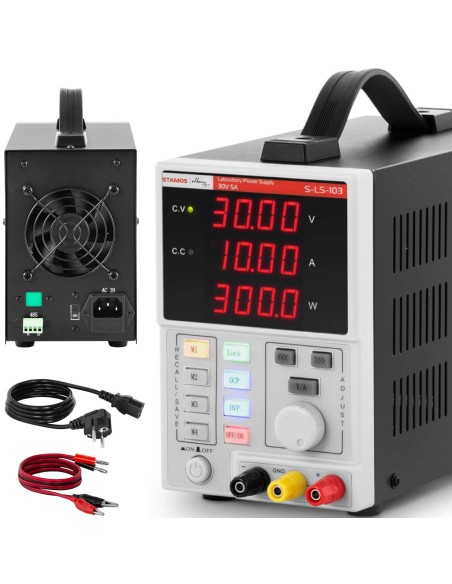 Laboratorinio aptarnavimo maitinimas 0-30 V 0-10 A DC 300 W LED RS485 Laboratorinio aptarnavimo maitinimas 0-30 V 0-10 A DC 300 W LED RS485