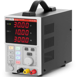 Laboratorinio aptarnavimo maitinimas 0-30 V 0-10 A DC 300 W LED RS485