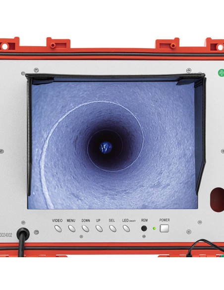 Endoskopo diagnostikos apžiūros kameros atsarginė 12 LED 40 m Endoskopo diagnostikos apžiūros kameros atsarginė 12 LED 40 m