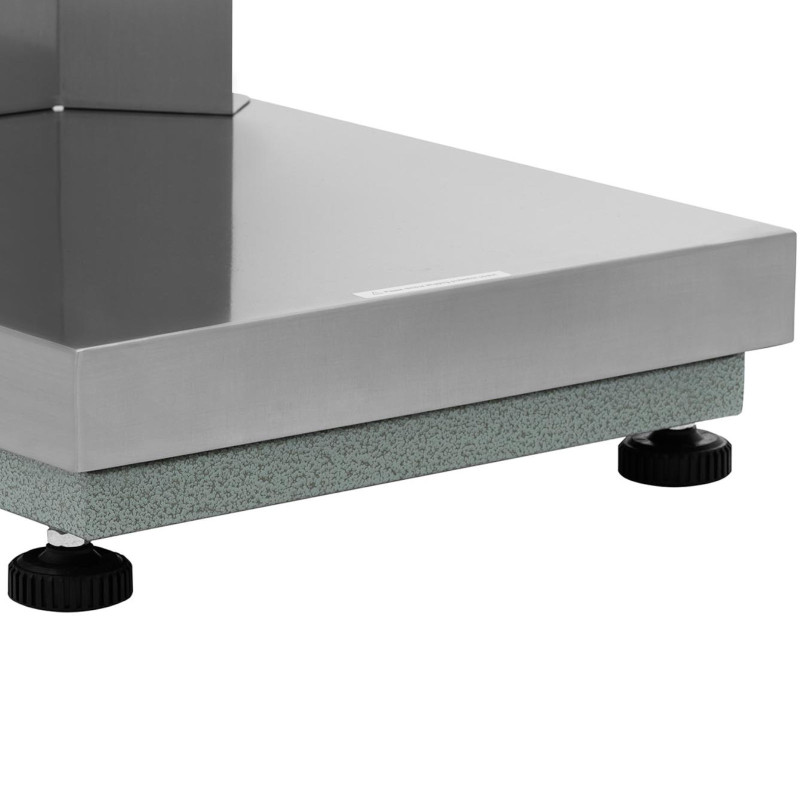 Sandėliavimo platforminės svarstyklės su atlošu 40 x 50 cm LCD 150 kg / 0,01 kg