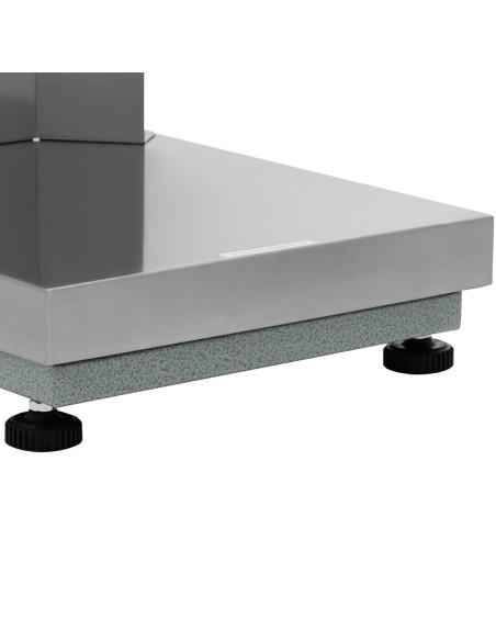 Sandėliavimo platforminės svarstyklės su atlošu 40 x 50 cm LCD 150 kg / 0,01 kg Sandėliavimo platforminės svarstyklės su atlošu 40 x 50 cm LCD 150 kg / 0,01 kg