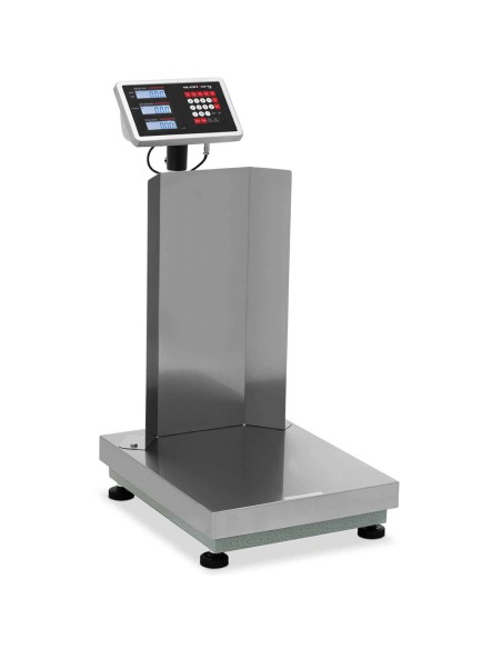 Sandėliavimo platforminės svarstyklės su atlošu 40 x 50 cm LCD 300 kg / 0,02 kg Sandėliavimo platforminės svarstyklės su atlošu 40 x 50 cm LCD 300 kg / 0,02 kg
