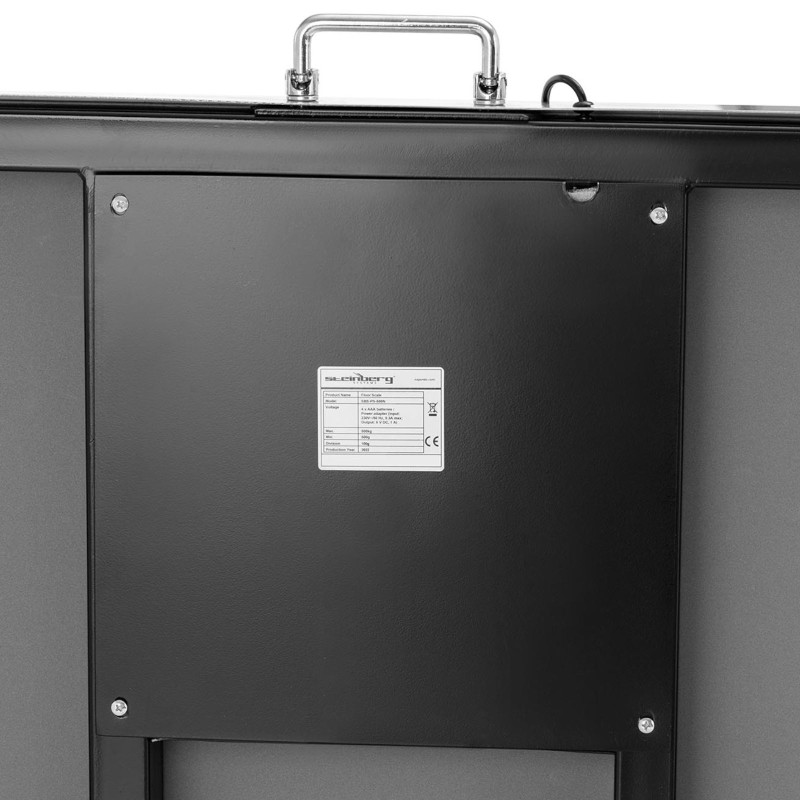 Sandėliavimo platformos svarstyklės 1000 x 500 mm LCD 500 kg / 100 g