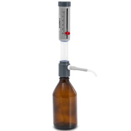 Laboratorinis buteliuko dozatorius be atbulinio vožtuvo 5-25 ml