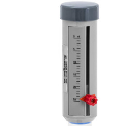 Laboratorinis buteliuko dozatorius be atbulinio vožtuvo 5-25 ml