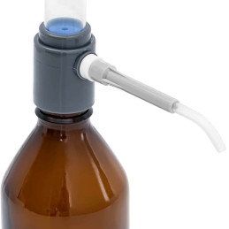 Laboratorinis buteliuko dozatorius be atbulinio vožtuvo 5-25 ml
