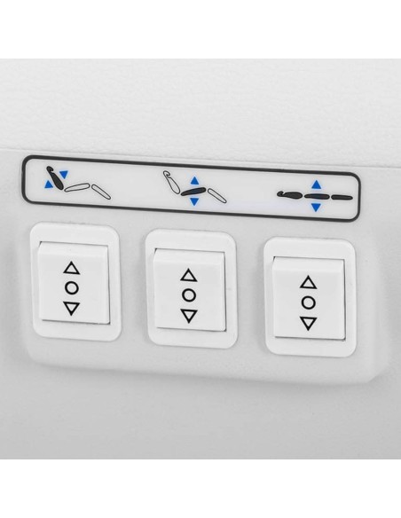 TIVOLI spa kosmetinis tatuiruotės masažinis fotelis - baltas TIVOLI spa kosmetinis tatuiruotės masažinis fotelis - baltas