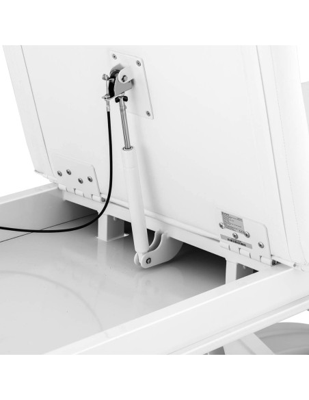Lovos staliukas kosmetinė masažinė sofa elektrinė 200 kg TRENTO - balta Lovos staliukas kosmetinė masažinė sofa elektrinė 200 kg TRENTO - balta