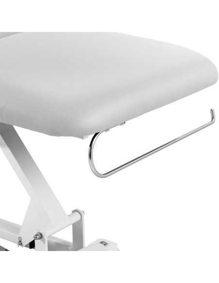Elektrinis grožio stalas masažo lova 3 varikliai 250 kg NANTES - balta Elektrinis grožio stalas masažo lova 3 varikliai 250 kg NANTES - balta