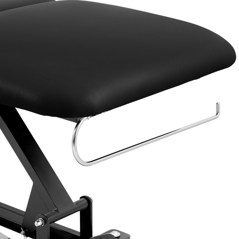 Lovos grožio stalas elektrinis masažo stalas 3 varikliai 250 kg NANTES - juodas