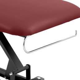 Elektrinė masažo stalo lova su 3 varikliais 250 kg NANTES - bordo