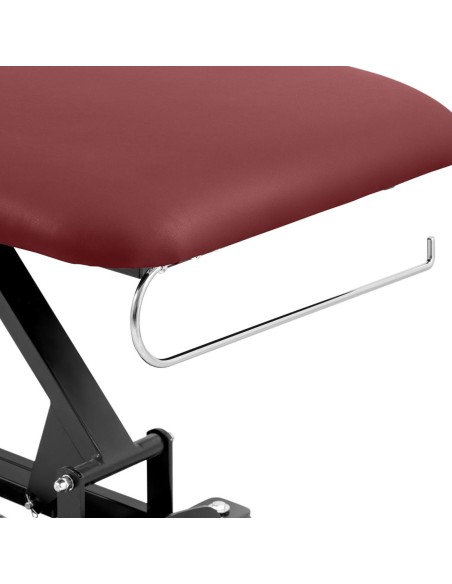 Elektrinė masažo stalo lova su 3 varikliais 250 kg NANTES - bordo Elektrinė masažo stalo lova su 3 varikliais 250 kg NANTES - bordo
