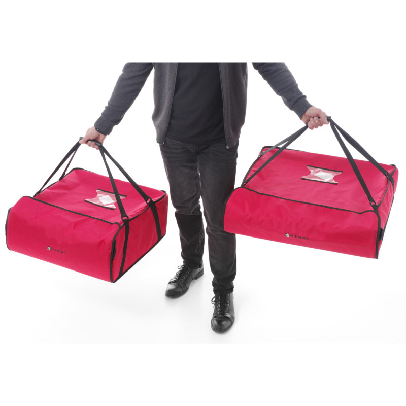 Termo maišelis PICZA transportavimui 2 dėžėms 600x600mm - HENDI 709863