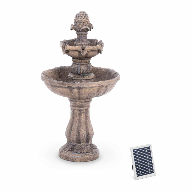 3 lygių saulės sodo kaskadinis fontanas 44 x 44 x 82 cm 3 W