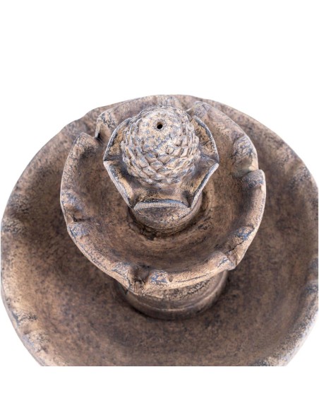 3 lygių saulės sodo kaskadinis fontanas 44 x 44 x 82 cm 3 W