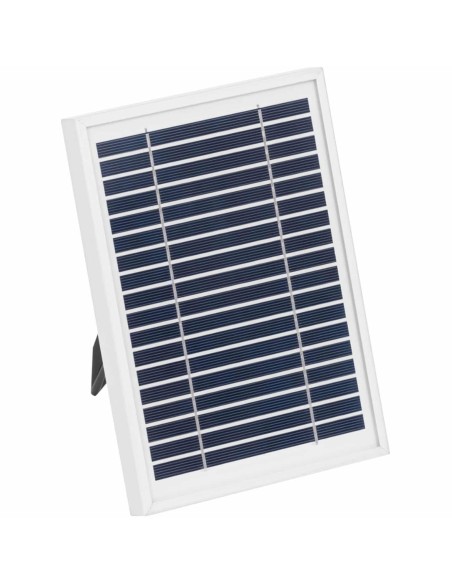 Saulės sodo kaskadinis fontanas su LED apšvietimu 3 indai ant kolonų 2 W Saulės sodo kaskadinis fontanas su LED apšvietimu 3 indai ant kolonų 2 W