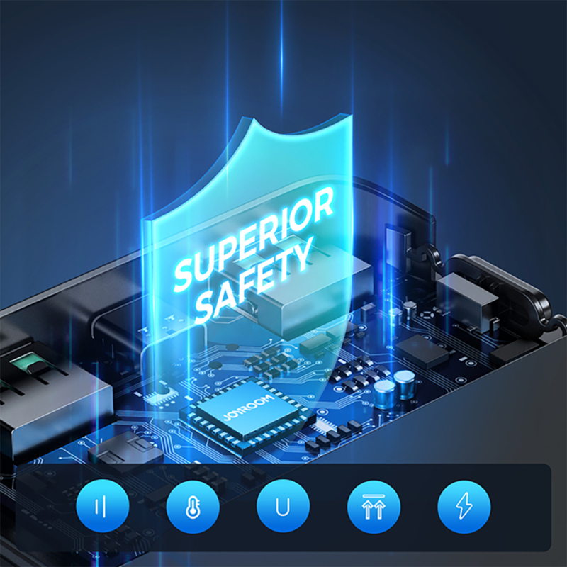 Powerbank 30000mAh 22,5W PD QC3.0 AFC juoda