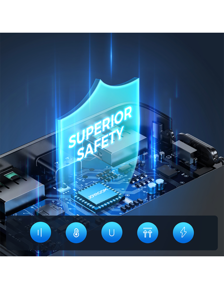 Powerbank 30000mAh 22,5W PD QC3.0 AFC juoda