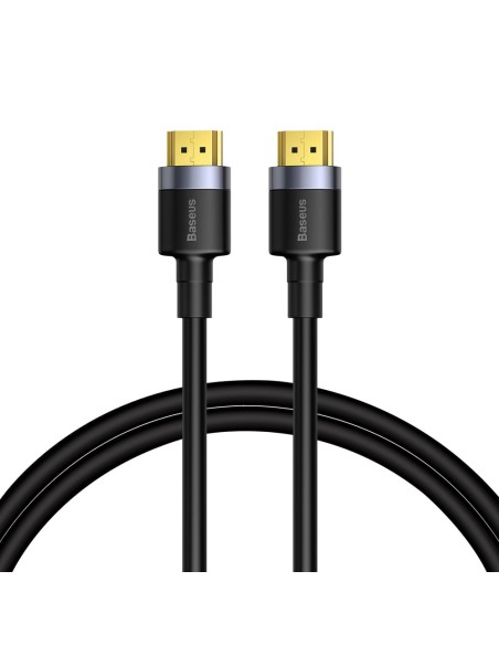 Kabelis HDMI 2.0 4K 60 Hz 3D 18 Gbps 2 m juodas Kabelis HDMI 2.0 4K 60 Hz 3D 18 Gbps 2 m juodas