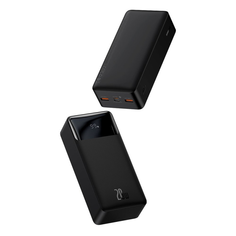 Powerbank 30000mAh 2xUSB USB-C microUSB 20W Quick Charge AFC FCP juoda
