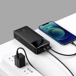 Powerbank 30000mAh 2xUSB USB-C microUSB 15W Quick Charge AFC FCP juoda